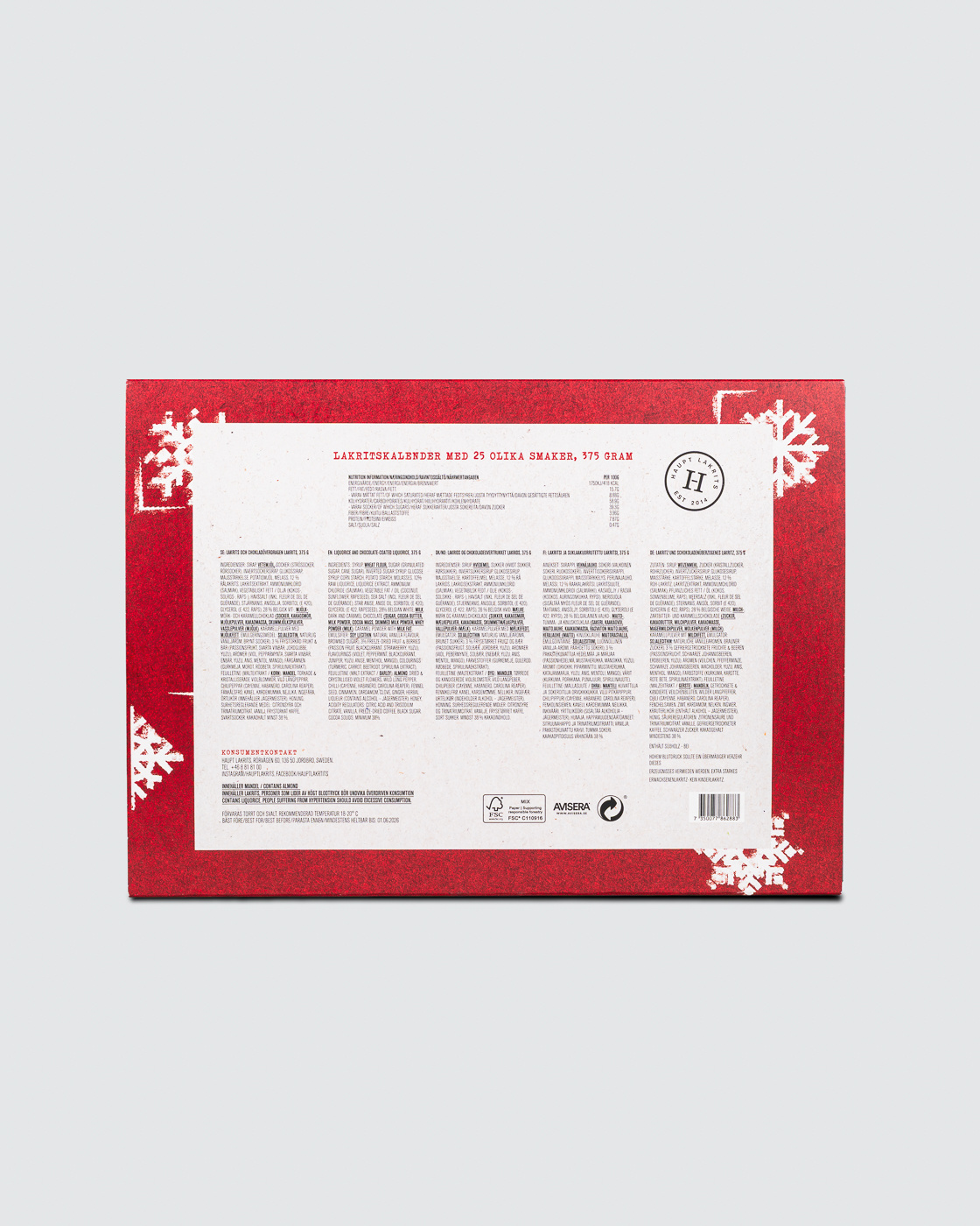 Adventskalender 2025 i gruppen Högtider / Högtider - Halloween hos Haupt Lakrits AB (100170198)