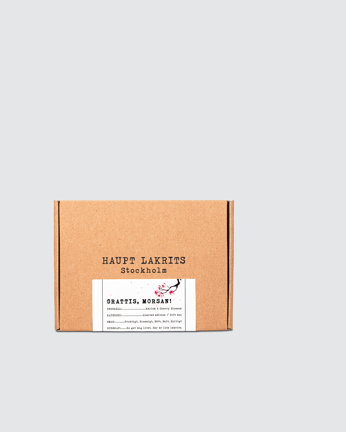 Grattis, Morsan! - Presentlåda i gruppen Högtider / Högtider - Mors Dag hos Haupt Lakrits AB (100170232)