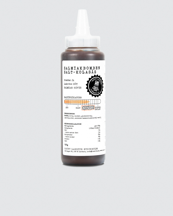 Salmiakbomben Salt-Kolasås i gruppen Högtider / Högtider - Halloween hos Haupt Lakrits AB (100170233)
